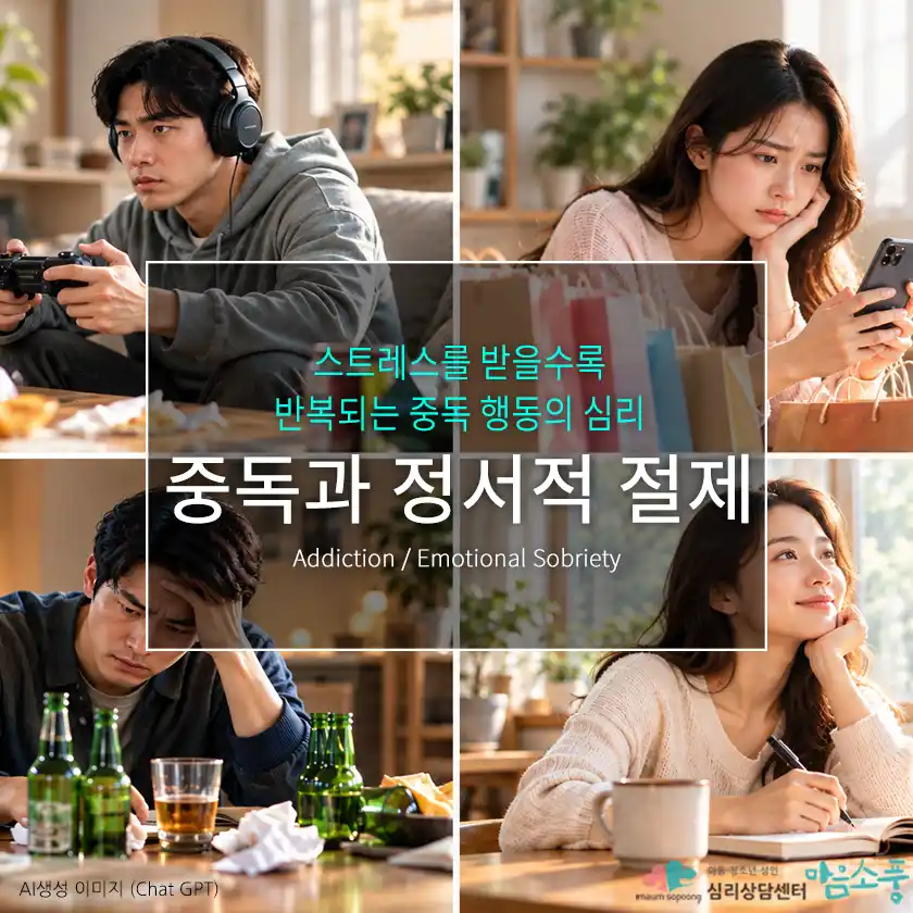 중독과 정서적 절제, 감정 조절이 중독 회복에 중요한 이유