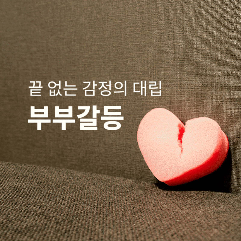 부부갈등-끝 없는 감정의 대립